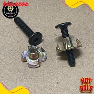 Up To 70% Jc/Bc Bolt 6M 3Cm + Claw Nut 6 M | Jc Bc Jcbc 6 M 3 Cm Bolt + 6M Disc Nut | 30Mm Bolt