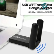 ICANING USB WiFi Transmitter Dongle Adapter 802.11ac 1300Mbps - AC1300 Limited Stock | | Fast Delive