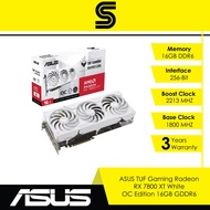 ASUS TUF Gaming Radeon RX 7800 XT White OC Edition 16GB GDDR6