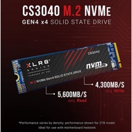 PNY XLR8 CS3040 M.2 NVMe Gen4. X4 SSD 2TB 5YEAR WARANTY (BEST FOR PS5)👍👍👍