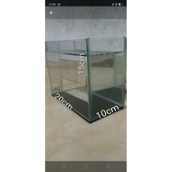 aquarium soliter ukuran 10x15x20 cm