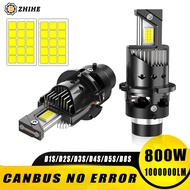 D4S D4R 800W 1000000LM Led Lamp D2S D2R LED Bulb Retrofit Kit Plug And Play Xenon HID CANbus Car Lig