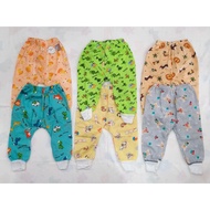 Usagi Full Print Baby Long Pants Usagi Gold/ (SNI) 6 PCS