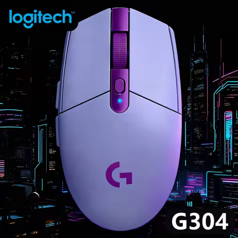 Logitech G304 LIGHTSPEED Wireless Gaming Mouse 12000 DPI Wireless Mouse Laptop Accessories No Driver