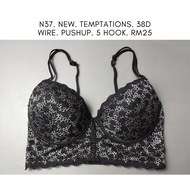 N37. TEMPTATIONS BRA 38D