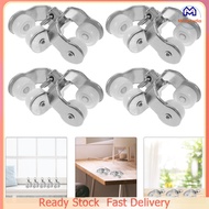 Mlinstudio 20 Pcs Rollerball Curtain Pulley Pulleys Rail Glider Stainless Steel Track Gliders Drapery Sliding Slide Guide