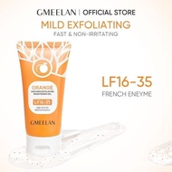 GMELAN Orange Enzymes Exfoliating Gel 50G LF16-35 French Enzyme Mild Exfoliating Fast Non-Irrting Fa
