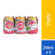 Per'l YUZU With Vitamin C 1000mg cans drink 250mlx6
