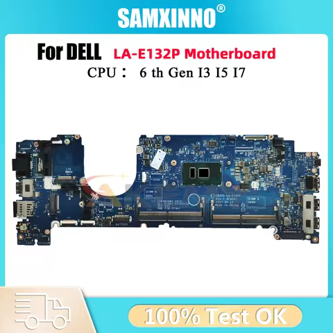 For Dell Latitude 7480 E7480 Laptop Motherboard LA-E132P LA-E131P 0CXWHP 04GTKN 0N480V 0F48ND i5 i7 