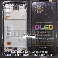 LCD SAMSUNG GALAXY A72 A725F TOUCHSCREEN OLED FINGERPRINT ORIGINAL OG