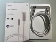 Moshi USB-C to DisplayPort 高檔傳輸線 1.5M 支援5K (近全新)