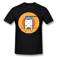 Tooth Brushing Dentist T-shirt For Men Dropshipping Summer Short Sleeve Cotton Plus Size Custom Team Tee 4XL 5XL 6XL XS-4XL-5XL-6XL