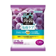 ORIHIRO 立喜樂PLASMA乳酸菌健康營養蒟蒻果凍巨峰口味20g×6個