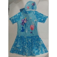 Mermaid Swimsuit + Hat size XL - XXL - 3L