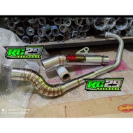 KOU MAHACHAI 51mm EXZOS EXHAUST FOR FZ 150i YZF R15 LC 135 SPARK RX EXCITER150 Y15ZR RS150R BELANG R