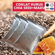 COKLAT KURUS CHIA SEED+MADU(MEAL REPLACEMENT)DIRECT KILANG LULUS KKM DAN HALAL