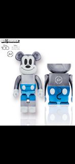 bearbrick 1000% Fragmentdesign Micky Mouse Blue 米奇