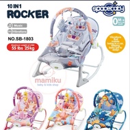 Spacebaby bouncer 10 in 1 rocker / space baby rocker sb 8013 / baby bouncer / sugarbaby bouncer