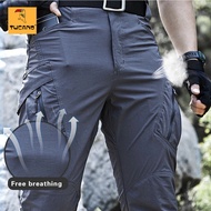 TUCANO Mens Flex Ripstop Tactical Pants IX9 Combat Stretch Trousers Waterproof Casual Hiking Pants