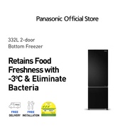 Panasonic 332L 2 Doors Refrigerator NR-BV361BPKS