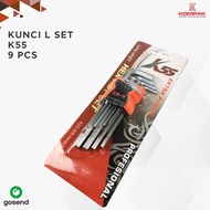 LONG HEX KEY L KEY SET LONG HEX L KEY FLAT HEX K55 2EP