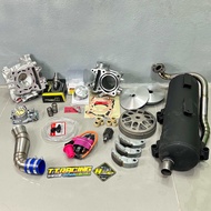 ชุดลูก Pcx/คลิก125i-150i เสื้อลูกLHK+ฝาวาล์ว+เรือน+แคม+ชุดข้างครบชุด ลูก 58-66 มิล Pcx/Click ชุดเต็ม