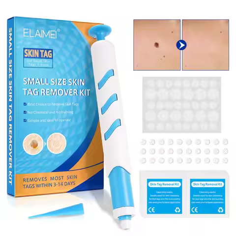 Skin Tag Removal Mole Small Wart Removal Facial Mole Wart Microstrip Tag Removal Kit Automatic Mole 