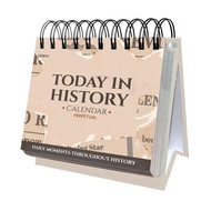 Today In History Perpetual Calendar - 365 Days of History with Engaging Facts & Fun Educational Cont