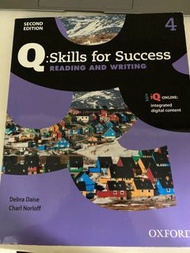 Q:skills for success 4 大學英文用書