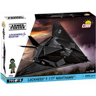 Cobi F-117 Nighthawk Stealth Fighter building blocks compatible to Lego