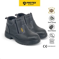 PROTEK 100% Genuine Leather Safety SFA755J4 SFA755A4-E Steel Toecap & Midsole/Mid Cut/Safety Shoes/K