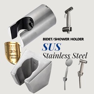 BATHKITCHZ SUS 304 Stainless Steel Bidet/Shower Holder Bidet Sprays Holder Showerheads Holder Bathro