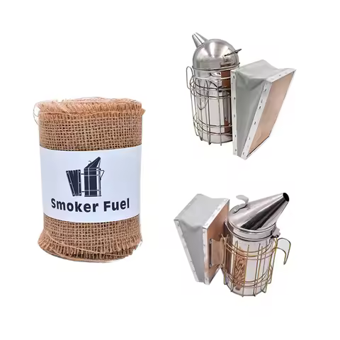 300CM/Roller Hessian Bee Smoker Fuel Bee Smoke Spray Bomb Beekeeping Smoker Fuel Bee Smoke Bomb Less