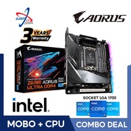 GIGABYTE Z690I Aorus Ultra DDR4 LGA 1700 Combo Deal I5-12600K / I7-12700 / 12700KF / 12700K / I9-129