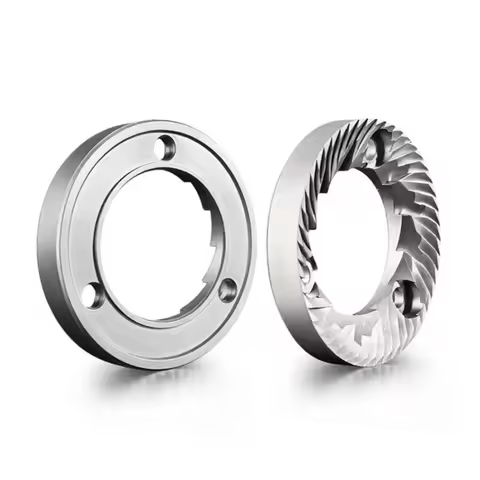 [NEW!N92R】 2Pcs Coffee Grinder Burr Replacement Set For Rancilio Rocky (Doser)