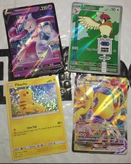 S96 比卡超 Pikachu 2019 McDonald's Promo 特典卡 $400 超夢夢 Mewtwo Pokemon GO Promo 特典卡 $280 比比鳥 Pidgeotto FU