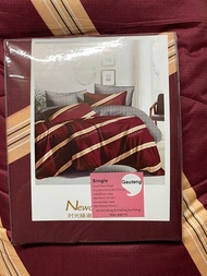 Single Comforter ( 150*200 Cm ) Matching Set Bedsheet Single or SS With Pillow case and bolster case