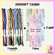 ✨VIRAL DOORGIFT PREMIUM TASBIH✨Tasbih Manik 33 Biji_Doorgift VIP_Tasbih Kualiti_Wedding Gifts