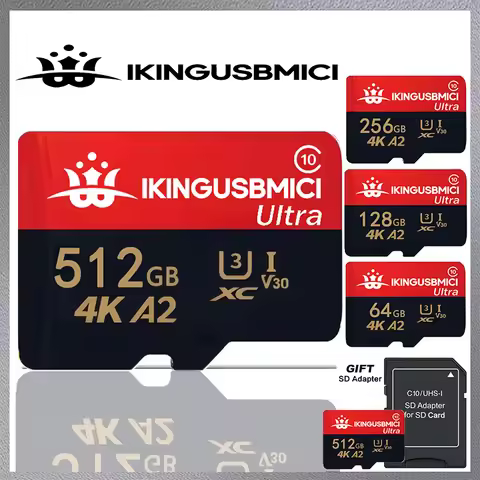 SD Memory Card V60 Micro TF SD Card Extreme Speed 256GB 2 16GB 512GB 8GB 64GB Ultra TF mini card for
