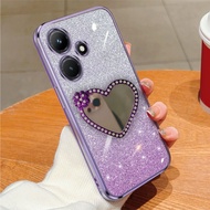 Casing poco F6 F7 F7 Pro Ultra X7 Pro Luxury GlitterF7 Love MirrorRing