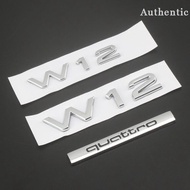 Audi car logo A4A6Q3Q5Q7A8L four-wheel drive WV6TV8T car stickers after the word mark W12 side label