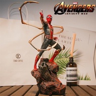 BW66# Heroes Expedition Avengers4Steel Spider-Man Hand-Made Movie Model Toy Full Set Limited Edition Ornaments ZLNG