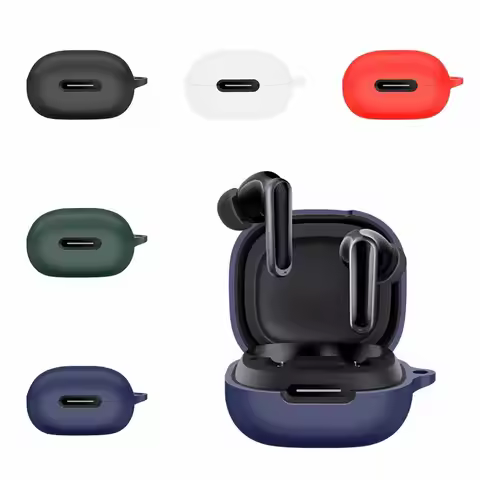 Anti-Fall Earphone Case Silicone Shockproof Bluetooth Headphone Protective Case Washable Mini for An