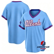 Men's Atlanta Braves Light Blue 2026 City Connect City Baseball Jersey