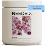 Needed. Prenatal Choline for Cognitive Development - Choline Supplement Aids Baby Brain Development 