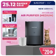 Electrova Air Purifier Ionic HEPA Pro-Level iPure AirCare 600 Series (Medium)
