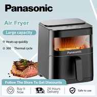 Panasonic Air Fryer Non-Stick Coating Oil Free Electric Household Fries Machine 8L High-Capacity Air