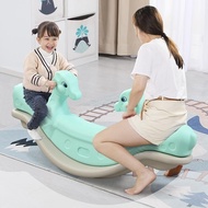 Double Animal Seesaw Children Indoor Household Trojan Horse Rocking Horse Rocking Horse Rocking Hors