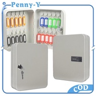 Wall Key Box 20 Key Metal Safety Lock Key Box Key Storage Box