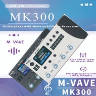 M-VAVE MK 300 Black Color Guitar Multi-Effect Processor | ANN Neural Modeling 120AMP/360FX